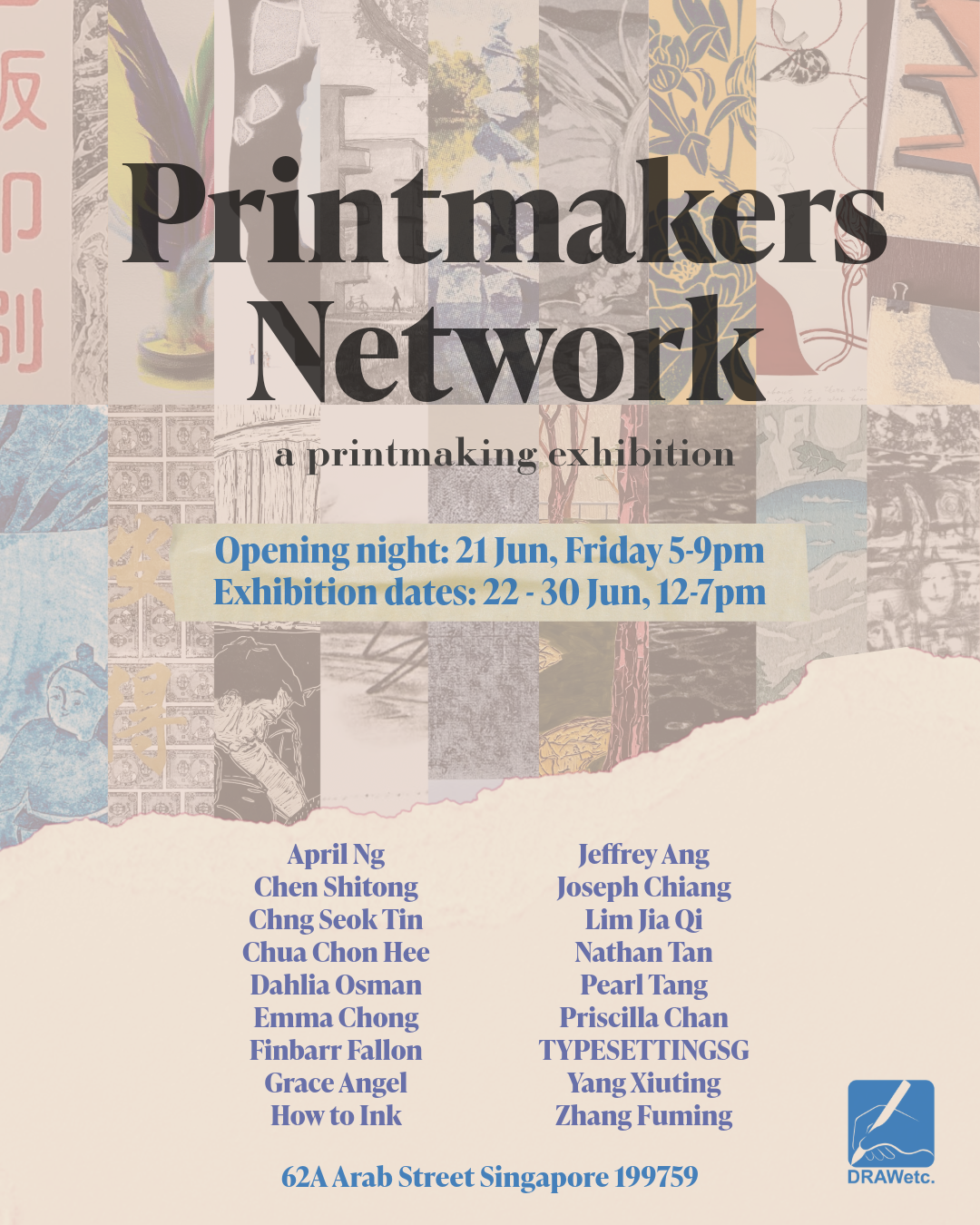 Printmakers Network (22nd - 30th June)