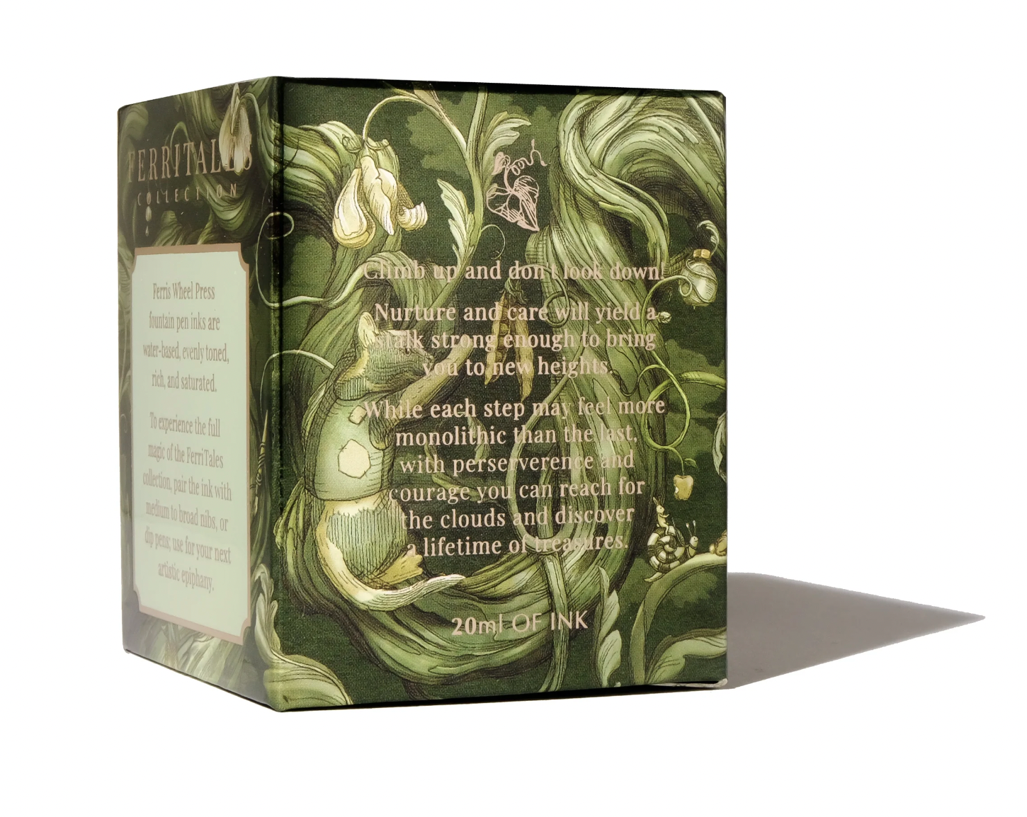 Ferris Wheel Press Caligraphy Ink, Brilliant Beanstalk. Available for sale in Singapore at Drawing Etc. Art Supplies.