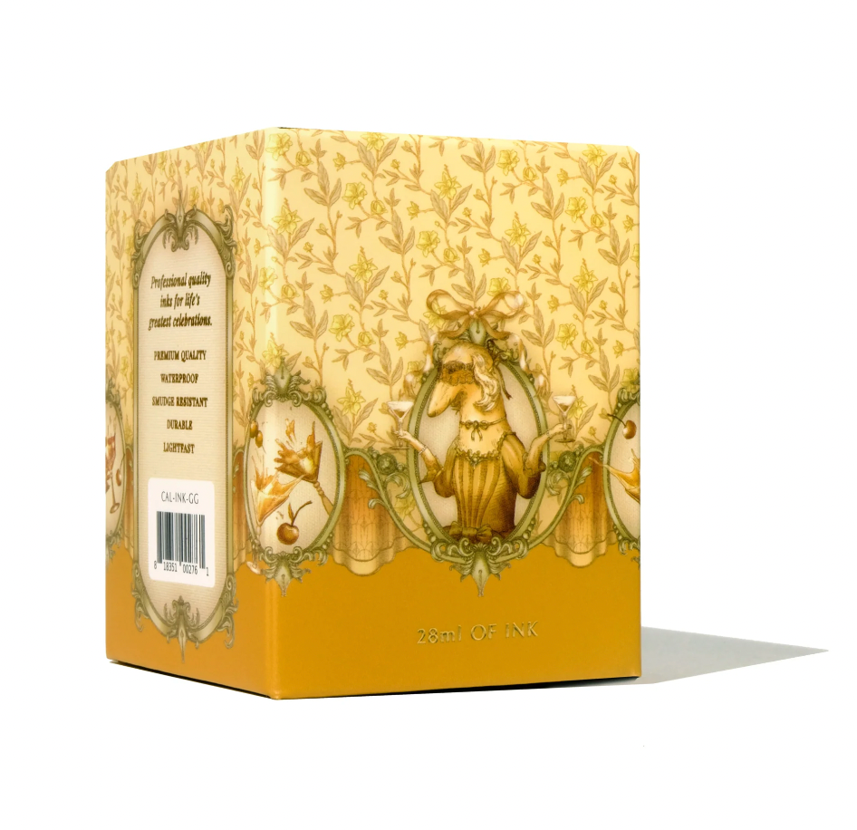 Ferris Wheel Press Caligraphy Ink, Golden Gala. Available for sale in Singapore at Drawing Etc. Art Supplies.