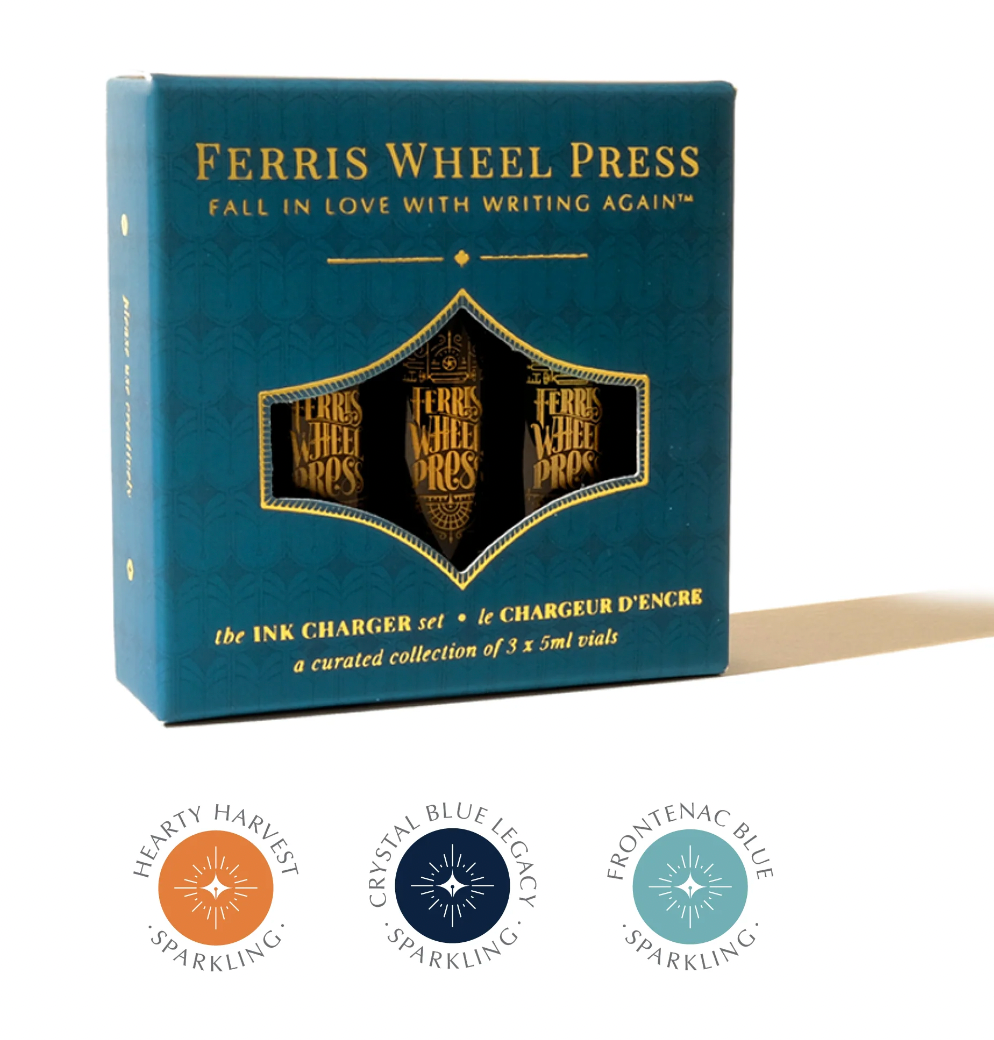 Ferris Wheel Press Caligraphy Ink Charger Set. Available for sale in Singapore at Drawing Etc. Art Supplies.