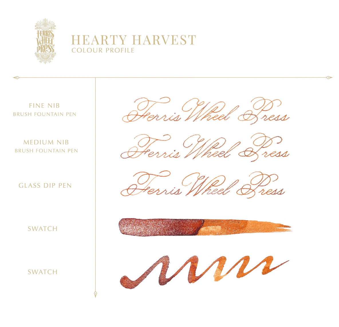 Ferris Wheel Press Caligraphy Ink Charger Set. Available for sale in Singapore at Drawing Etc. Art Supplies.