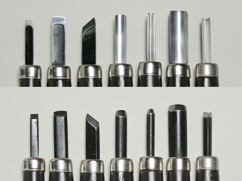 Japanese Woodcut Starter Tool Set. Available for sale in Singapore at Drawing Etc. Art Supplies