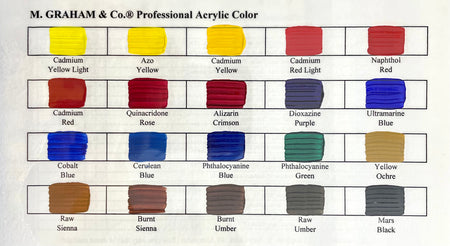 M. Graham Arcylic Paint in 150ml. Available in Drawing Etc. Art Supplies store, Singapore