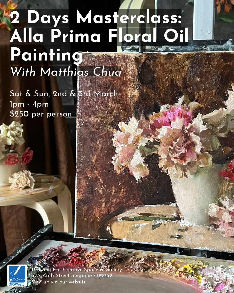 Masterclass: 2 Days Alla Prima Floral Oil Painting