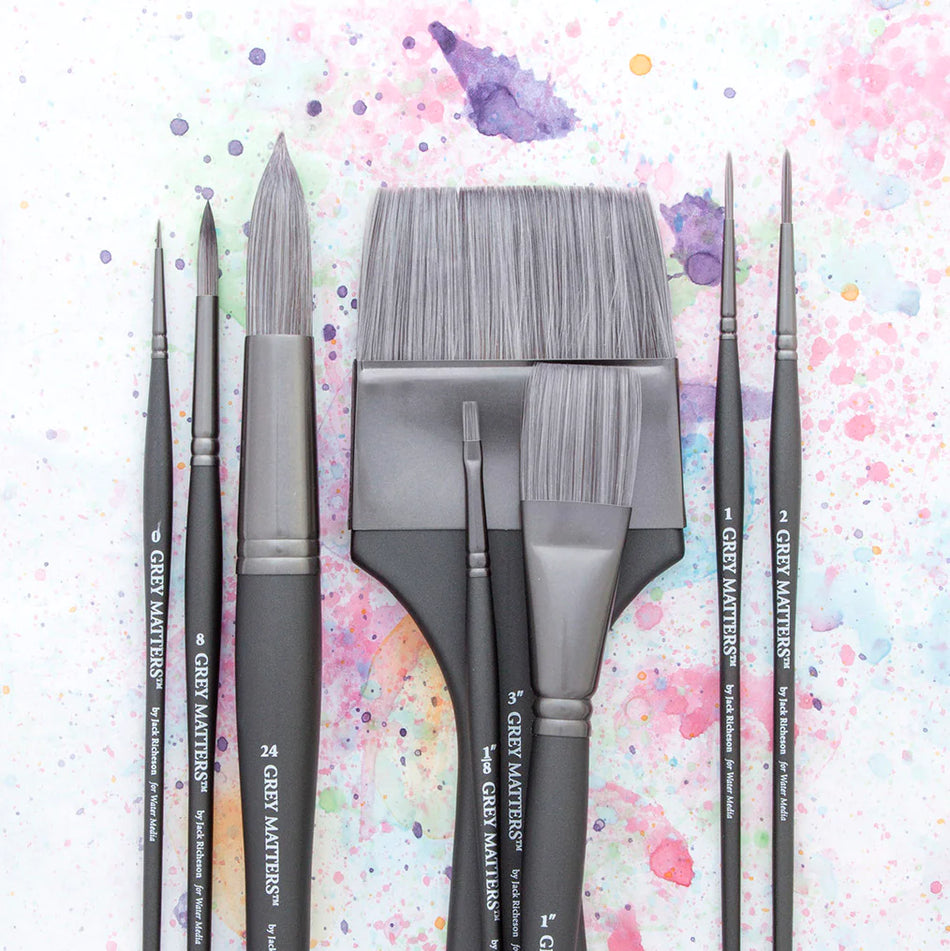 Richeson Grey Matters Brush - Synthetic for Watercolor [20% OFF LIST]
