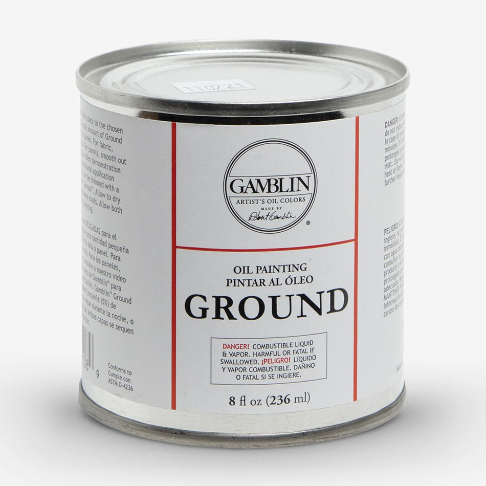 Gamblin Oil Painting Ground Available for sale in Singapore, at Drawing Etc, Art Supplies Pte Ltd