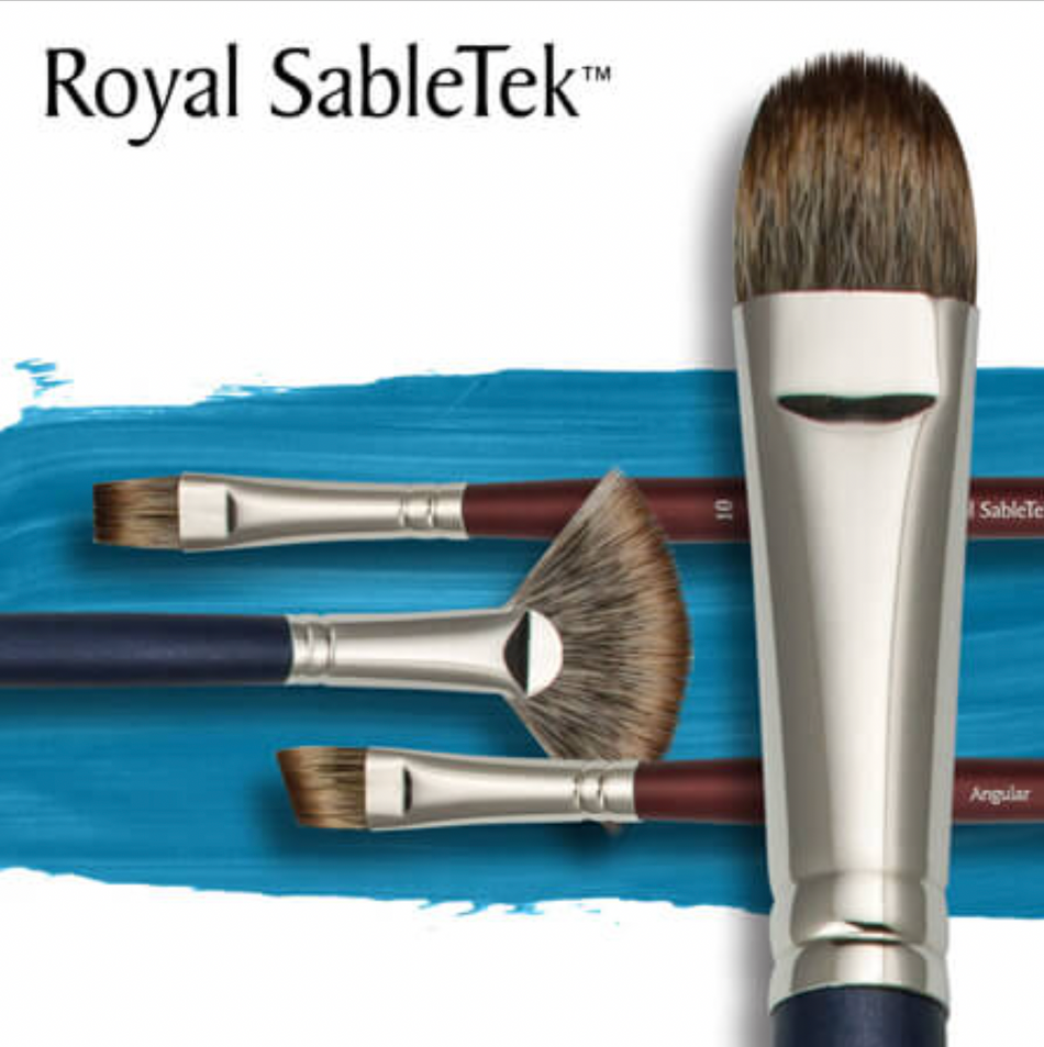Royal & Langnickel SableTek Brushes for Oil and Acrylic