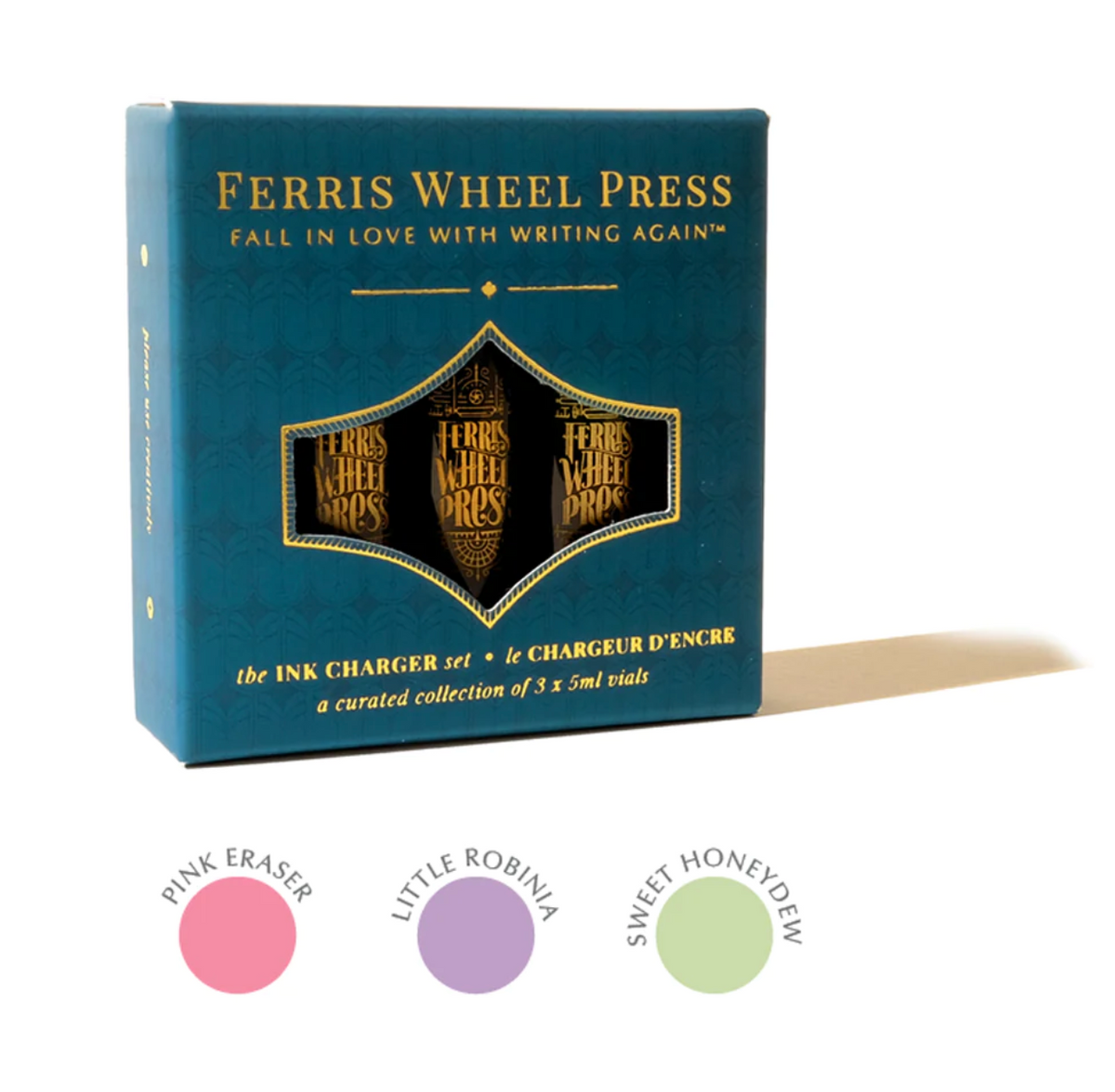 Ferris Wheel Press Ink Charger Set. Available in Singapore at Drawing Etc. Art Supplies.