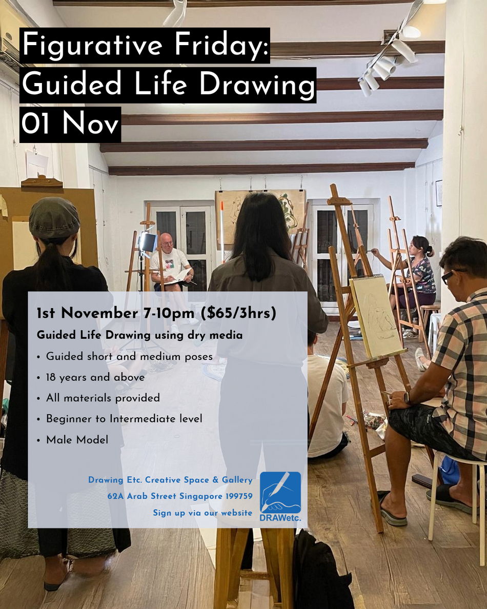 Figurative Friday: Guided Life Drawing 1 Nov