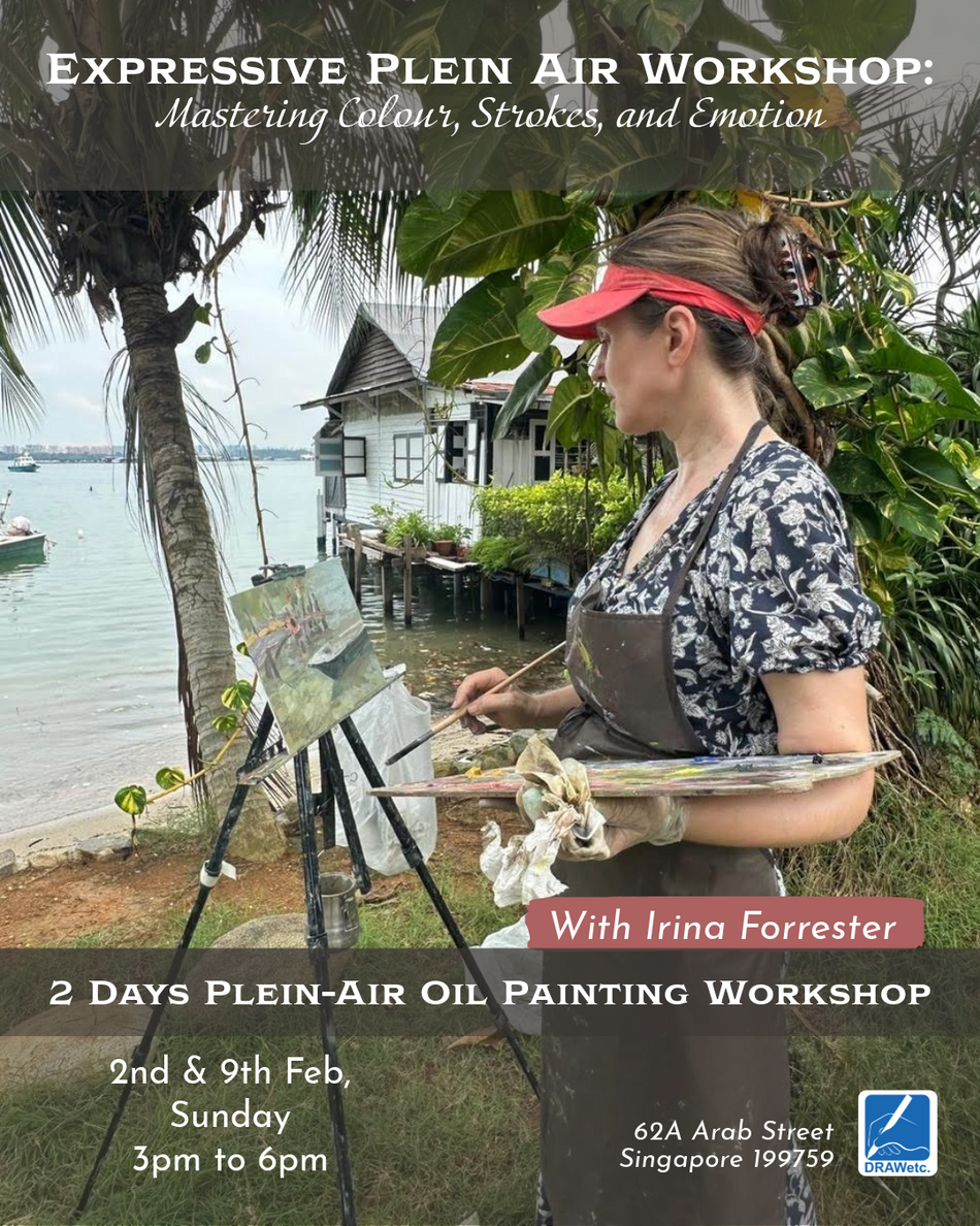 Expressive Plein Air Workshop: Mastering Color, Strokes, and Emotion