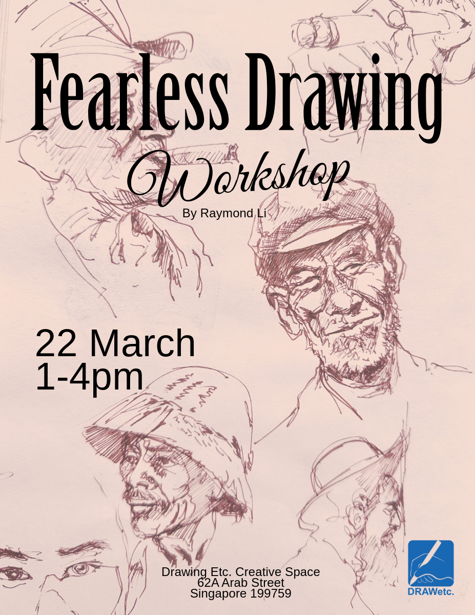 Fearless Drawing Workshop (22 Mar)