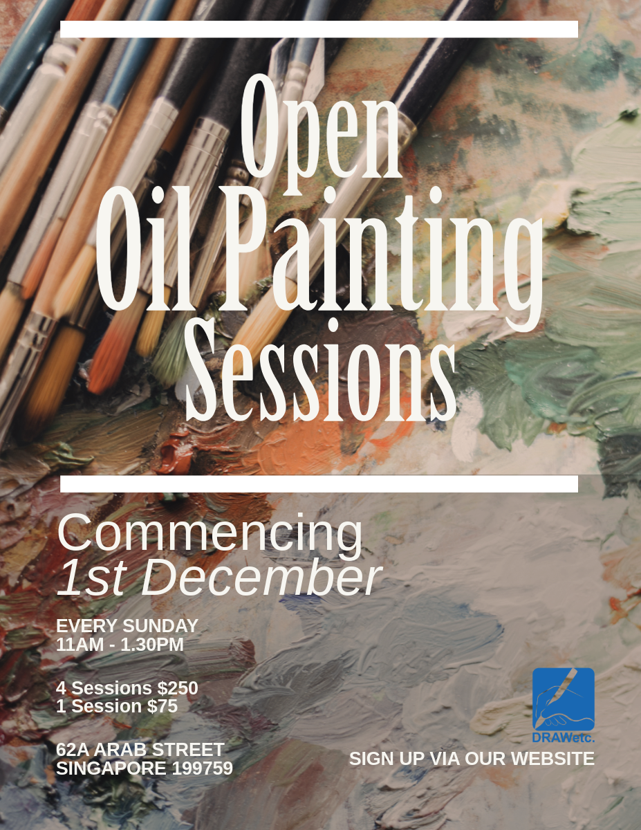 Open Oil Painting Sessions (Dec- Jan)