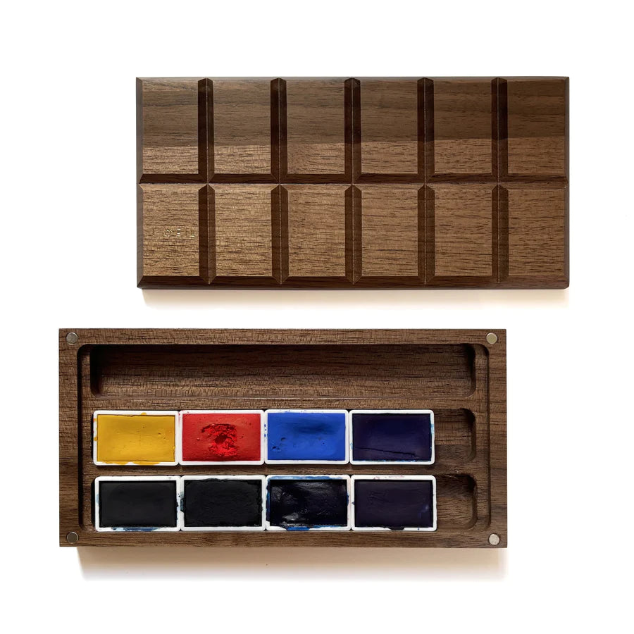 Loeil handmade watercolor set. Available in Singapore at Drawing Etc. Art Supplies.