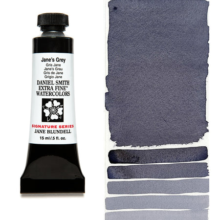 Daniel Smith Watercolor Jane's Grey. Available for sale in Singapore at Drawing Etc. Art Supplies,