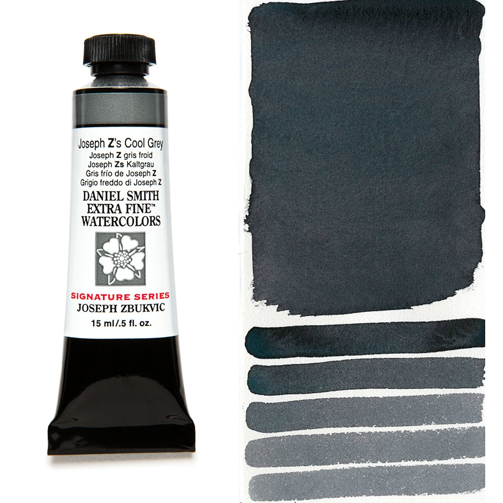 Daniel Smith Watercolor Joseph Z's Cool Grey. Available for sale in Singapore at Drawing Etc. Art Supplies,