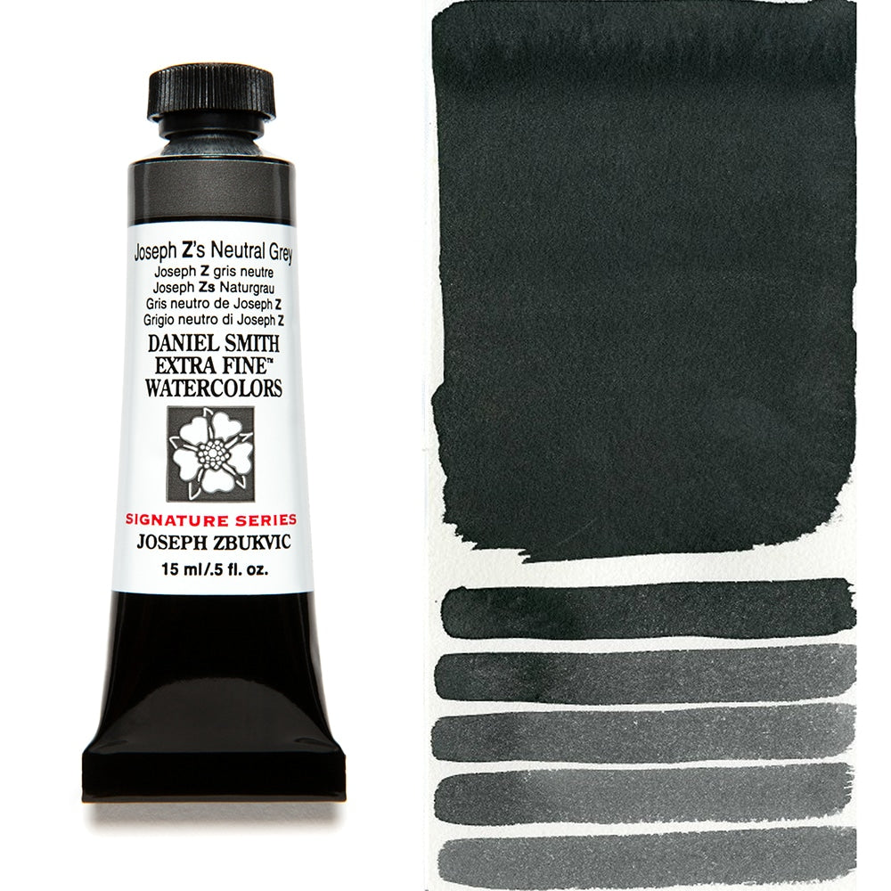 Daniel Smith Watercolor Joseph Z's Neutral Grey. Available for sale in Singapore at Drawing Etc. Art Supplies,