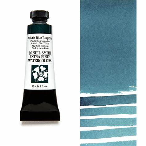 Daniel Smith Watercolor Pthalo Blue Turquoise. Available for sale in Singapore at Drawing Etc. Art Supplies.