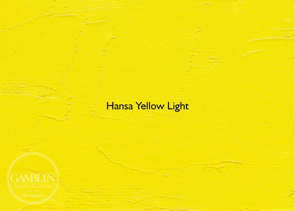 Gamblin Printmaking Relief Ink. Hansa Yellow Light. Available for sale in Singapore.
