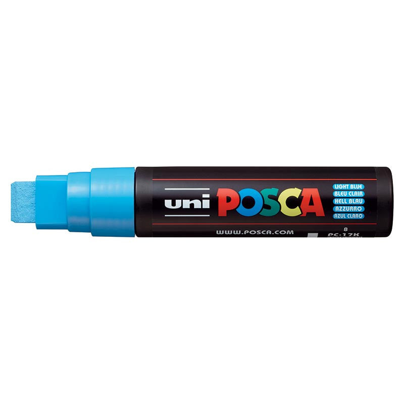 Extra-Broad Tip Posca marker Light Blue for sale in Singapore Art Store. 