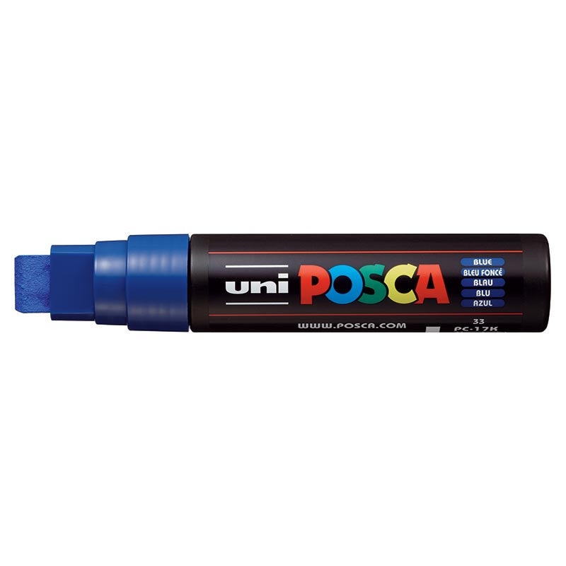 Extra-Broad Tip Posca marker Blue for sale in Singapore Art Store. 