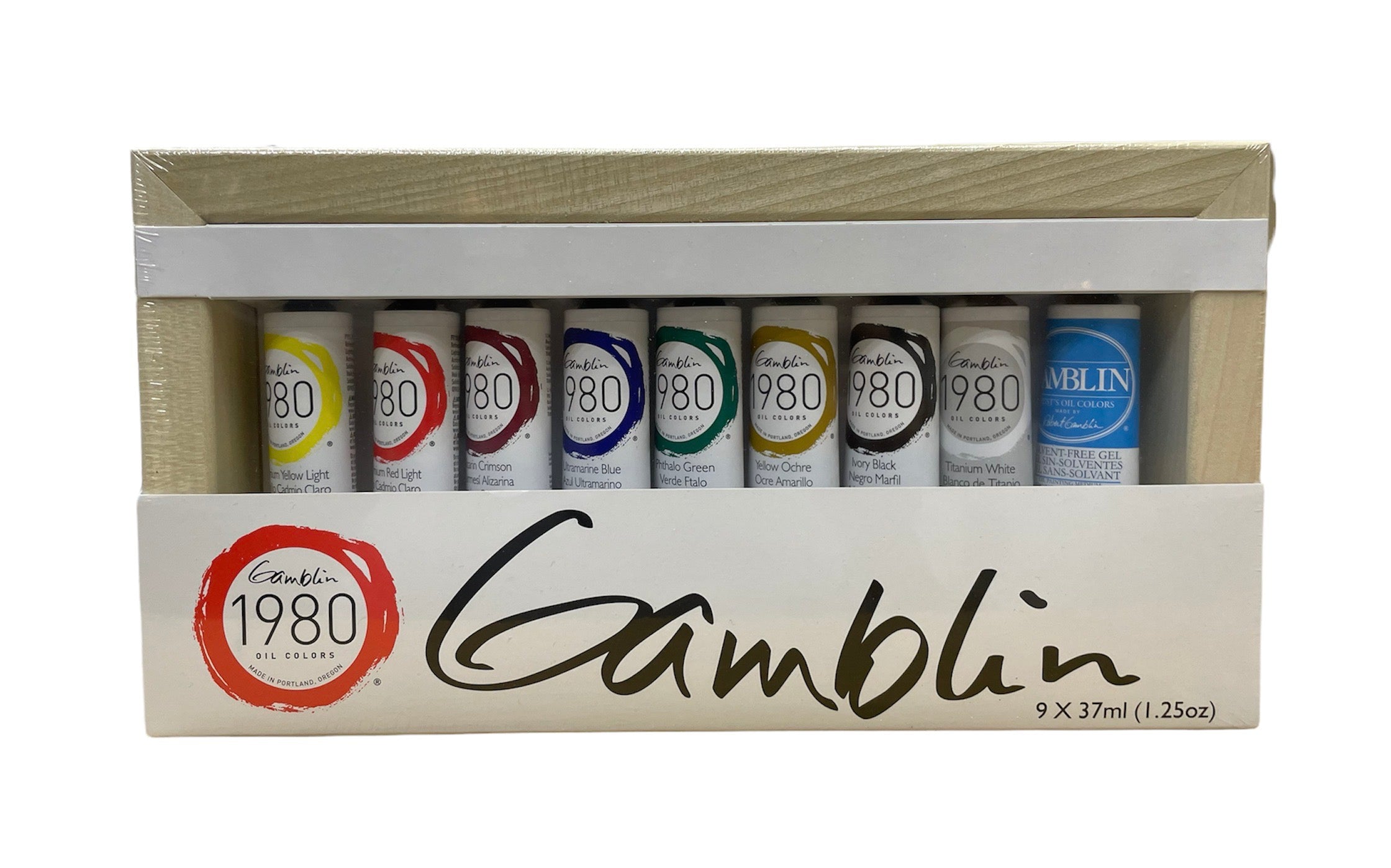 Gamblin 1980 Oil Paint Set, Available in Drawing Etc. Art Supplies, Singapore