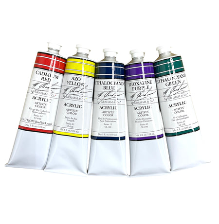 M. Graham Arcylic Paint in 150ml. Available in Drawing Etc. Art Supplies store, Singapore.