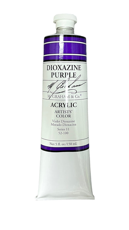 M. Graham Acrylic Dioxazine Purple in 150ml. Available in Drawing Etc. Art Supplies store, Singapore