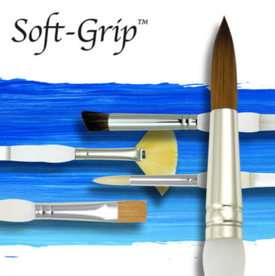 Royal & Langnickel Soft-Grip Brushes for Watercolours and All media