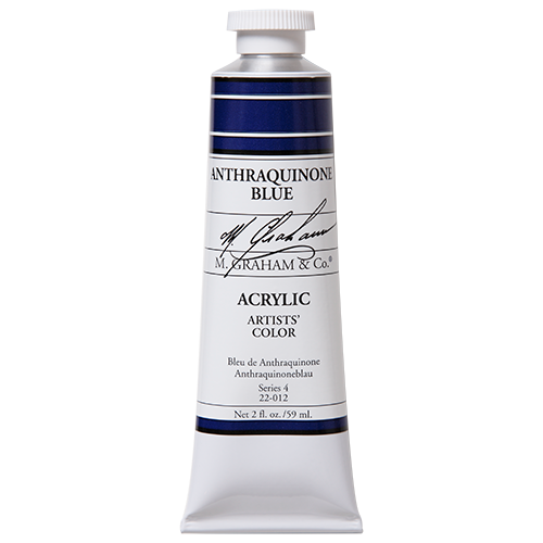 M Graham Anthraquinone Blue in 59ml. Available in Drawing Etc. Art Supplies store located in Singapore.