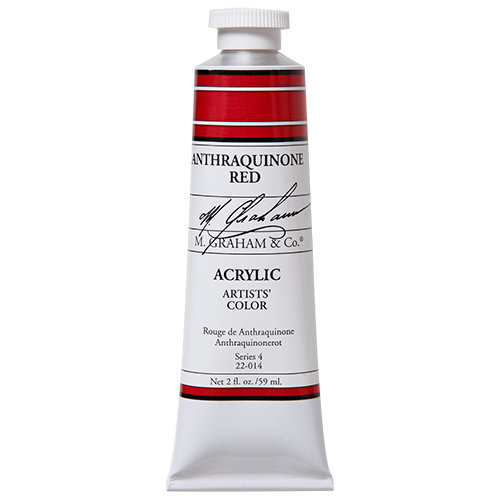 M Graham Anthraquinone Red in 59ml. Available in Drawing Etc. Art Supplies store located in Singapore.