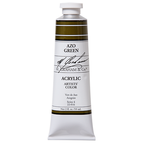 M Graham Azo Green in 59ml. Available in Drawing Etc. Art Supplies store located in Singapore.