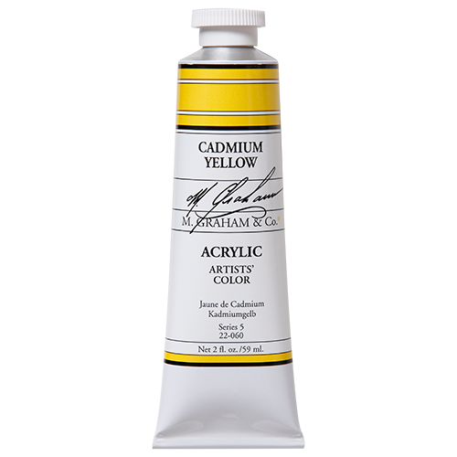 M Graham Cadmium Yellow in 59ml. Available in Drawing Etc. Art Supplies store located in Singapore.