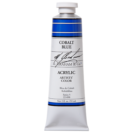 M Graham Cobalt Blue in 59ml. Available in Drawing Etc. Art Supplies store located in Singapore.