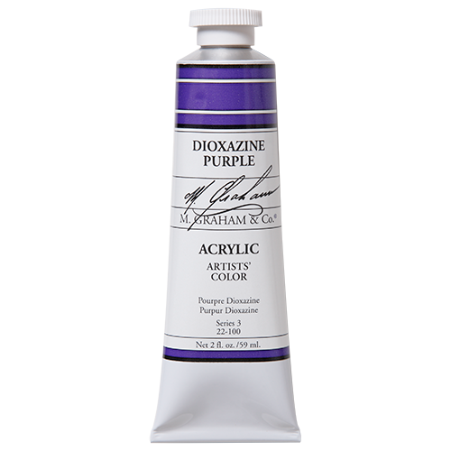 M Graham Dioxazine Purple in 59ml. Available in Drawing Etc. Art Supplies store located in Singapore.