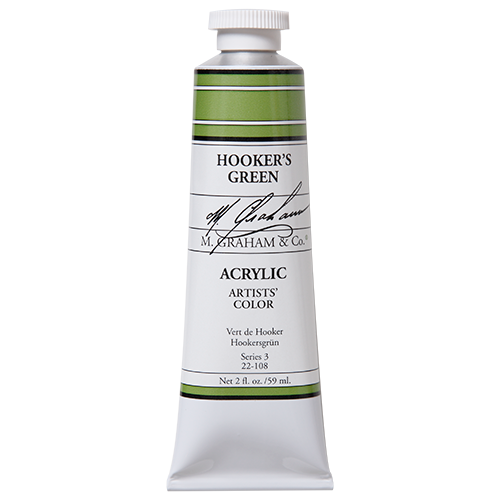M Graham Hooker's Green in 59ml. Available in Drawing Etc. Art Supplies store located in Singapore.