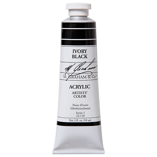 M Graham Ivory Black in 59ml. Available in Drawing Etc. Art Supplies store located in Singapore.