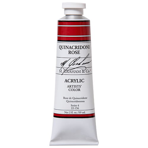 M Graham Quinacridone Rose in 59ml. Available in Drawing Etc. Art Supplies store located in Singapore.