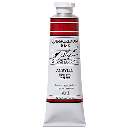 M Graham Quinacridone Rose in 59ml. Available in Drawing Etc. Art Supplies store located in Singapore.