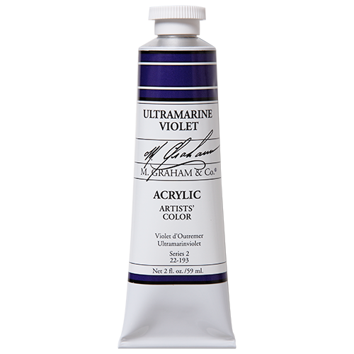 M Graham Ultramarine Violet in 59ml. Available in Drawing Etc. Art Supplies store located in Singapore.