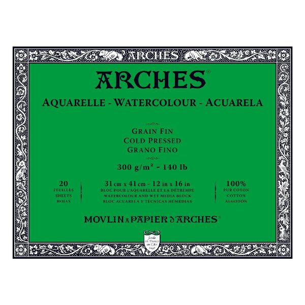 Arches Watercolor Block Available for sale in Singapore.