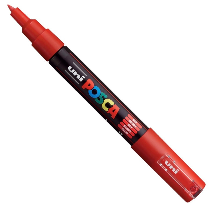 POSCA MARKER PC-1MC. 0.7-1MM EXTRA FINE TIP – drawingetc